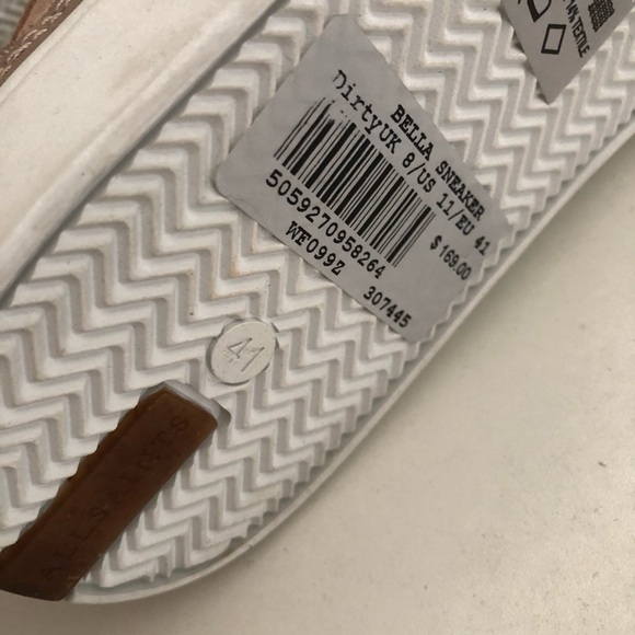 New All Saints Pink Platform Sneakers 11 - Picture 10 of 11